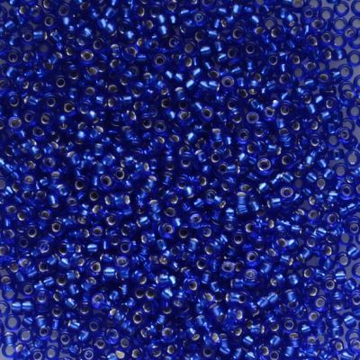 15-0020 SL Sapphire Size 15 Seed Beads