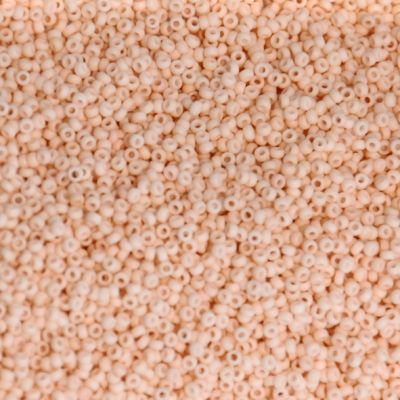 15-2023 Matte Op Blush Size 15 Seed Beads