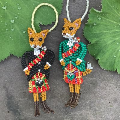 Angus and Duncan the Foxes