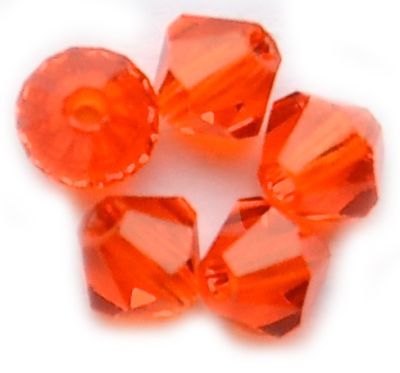 CB408 4mm Hyacinth Crystal Bicone