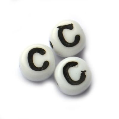 GL5623 C Letter Bead