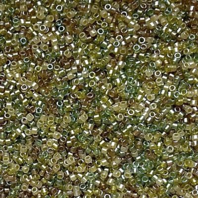 DB0989 Sparkling Ld Olive Green Forest Mix Delica