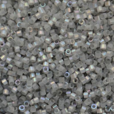 DB1871 Silk Inside Dyed Smoke Grey AB Delica