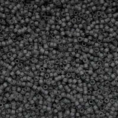 DB2406 Matte Trans Charcoal Delica