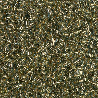 DB2522 24kt Gold Lined Lt Aqua