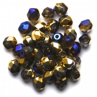 FG425 4mm California Blue Facet