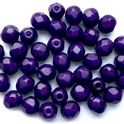 FG546 4mm Terra Purple Facet