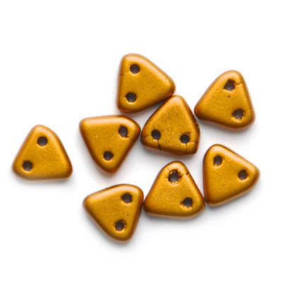 GLx5924 Dark Gold 2 hole triangle