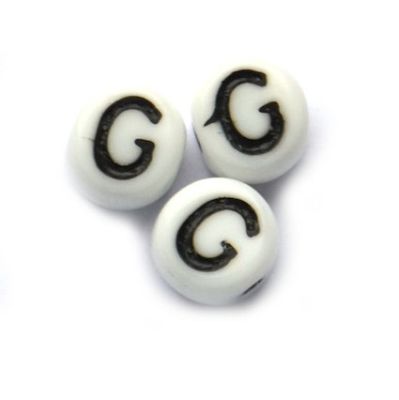 GL5627 G Letter Bead