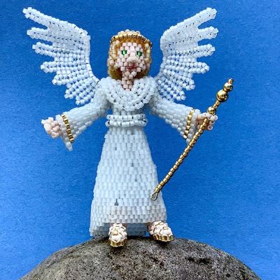 Nativity Angel Gabriel Pattern