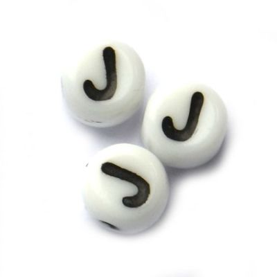 GL5630 J Letter Bead