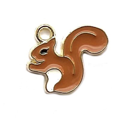 MB1021 Enamel Squirrel Pendant