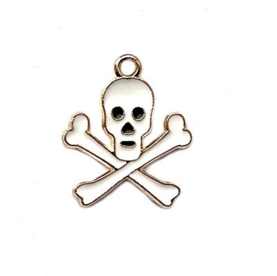 MB1029 Skull and Cross Bones Charm