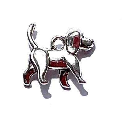 MB691 Walking Dog Charm