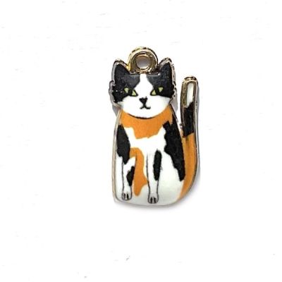 MB719 20x11mm Ginger and Black Cat