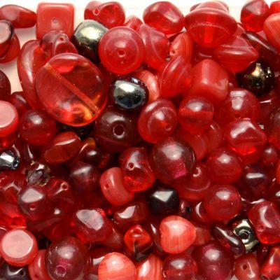 MX070 Garnet Pressed Glass Mix