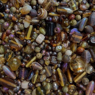 MXX085 Brown Glass Mix