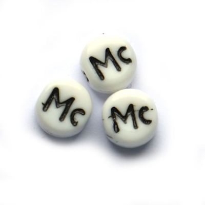 GL5657 Mc Letter Bead