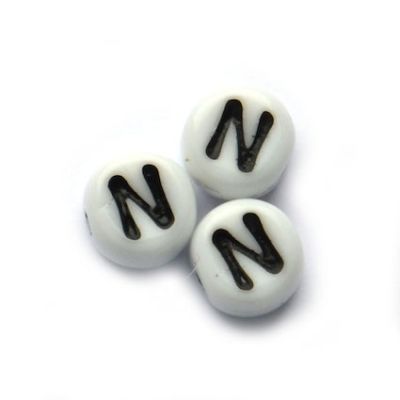 GL5634 N Letter Bead