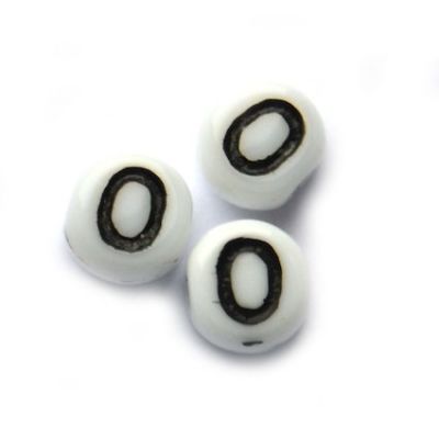 GL5635 O Letter Bead
