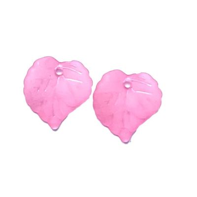 PB300 16mm Pink Acrylic Leaf