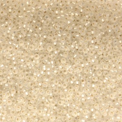 RC11-0001F SL Frost Crystal Size 11 Seed Beads
