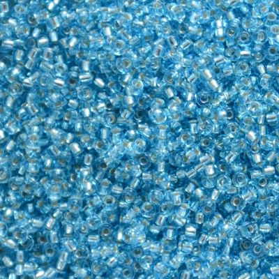 RC11-0018 SL Aqua Size 11 Seed Beads
