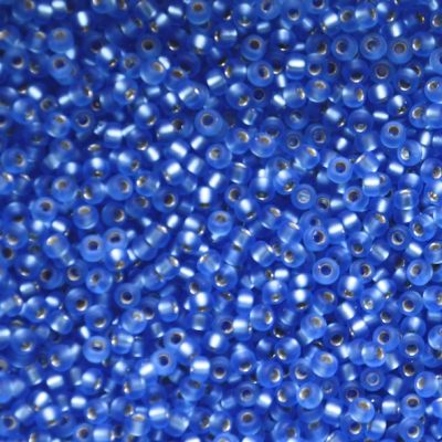 RC11-0019F Matte SL Sapphire Size 11 Seed Beads