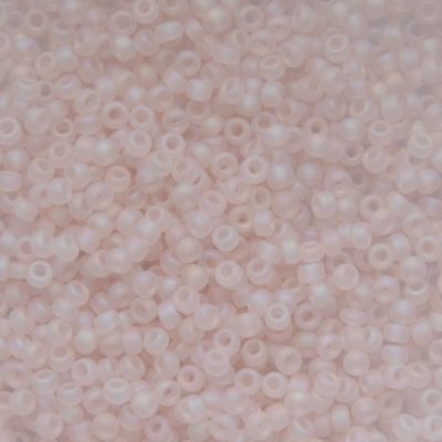 RC11-0155FR Trans Lt Tea Rose AB Size 11 Seed Beads