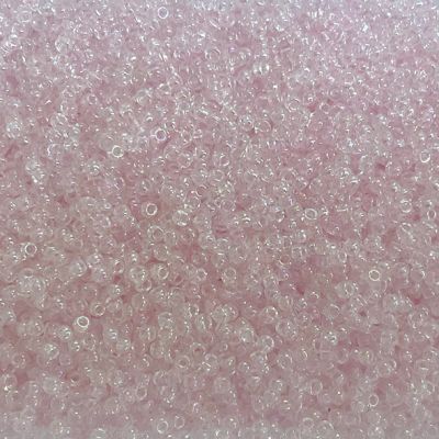 RC11-0265 Trans Pale Pink AB Size 11 Seed Beads