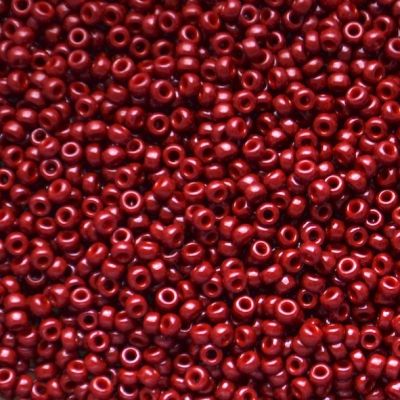 RC11-1464 Dyed Op Maroon Size 11 Seed Beads