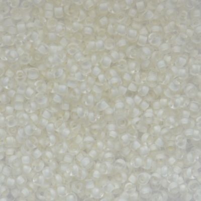 RC11-1920 SM White Ld Crystal Size 11 Seed Beads