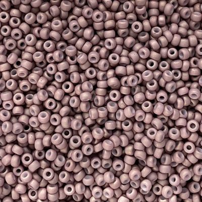 RC11-2027 Op Dusty Mauve Size 11 Seed Beads