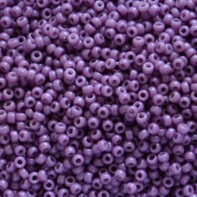 RC11-4489 Duracoat Op Dyed Purple Size 11 Seed Beads