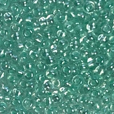 RC545 Teal Pearl Pastel Lining size 6 seed beads