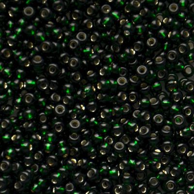 RC602 SL Dark Emerald Size 10 Seed Beads