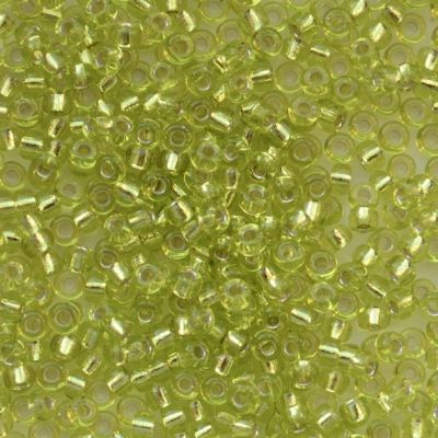 RC8-0014 SL Chartreuse Size 8 Seed Beads