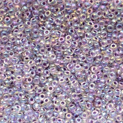RC8-0274 Ld Lt Violet AB Size 8 Seed Beads
