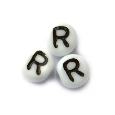 GL5638 R Letter Bead