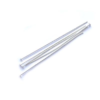 SS114 40mm Sterling Silver Headpin