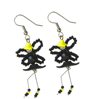 Sara Flying Witch Earrings