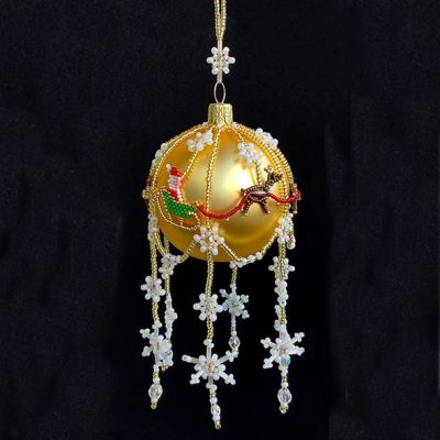 Sleigh Ride Bauble Pattern