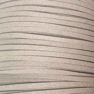 TG407 Light Grey Imitation Suede Lace