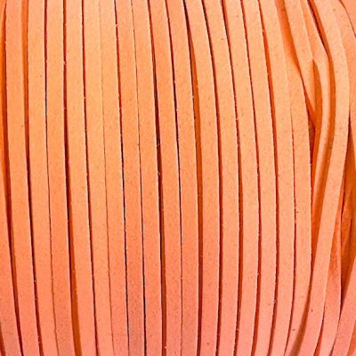 TG417 Peach Sunshine Imitation Suede Lace