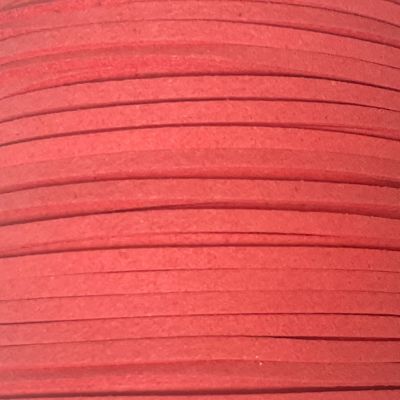 TG418 Coral Pink Imitation Suede Lace