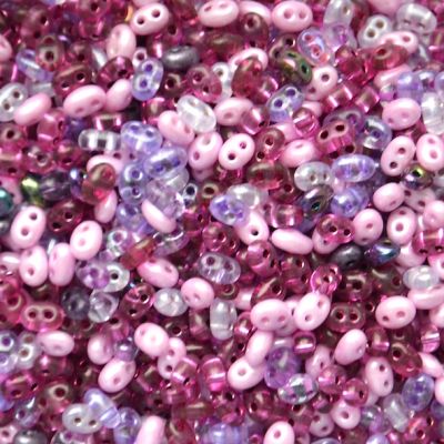 TW104 Berry Mix Twin Bead