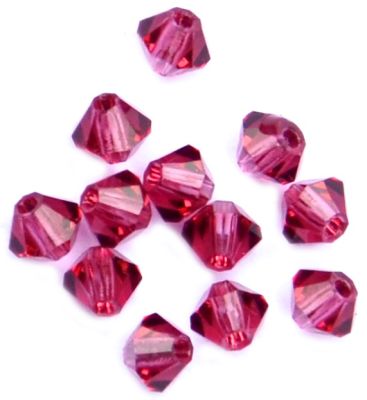 CB320 3mm Fuchsia Crystal Bicone