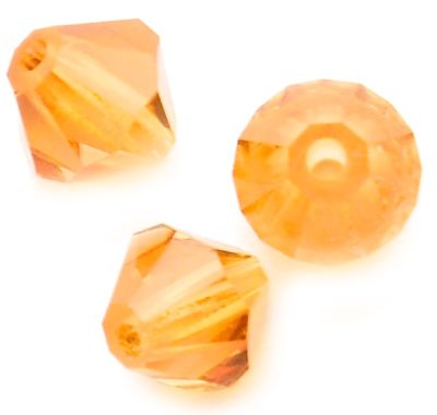 CB603 6mm Topaz Crystal Bicone