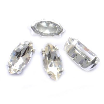 CD401 10x5mm Sew on Navette