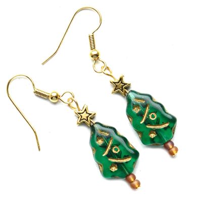 Christmas Fir Tree Earring Kit